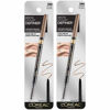 Picture of L'Oreal Paris Makeup Brow Stylist Definer Waterproof Eyebrow Pencil, Ultra-Fine Mechanical Pencil, Draws Tiny Brow Hairs and Fills in Sparse Areas and Gaps, Blonde, 0.003 Ounce (Pack of 2)