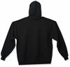 Picture of Hanes mens Pullover Ecosmart Fleece Hooded Sweatshirt,Black,4X-Large