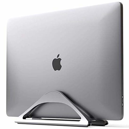 HumanCentric Vertical Laptop Stand for Desks (Space Gray) | Adjustable  Holder to Dock Apple MacBook, MacBook Pro, and Other Laptops to Organize  Work 