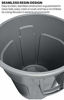 Picture of Rubbermaid Commercial Products FG261000DGRN BRUTE Heavy-Duty Trash/Garbage Can, (Pack of 6)