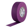 Picture of ProTapes Pro Gaff Premium Matte Cloth Gaffer's Tape With Rubber Adhesive, 11 mils Thick, 55 yds Length, 2" Width, Purple (Pack of 1)