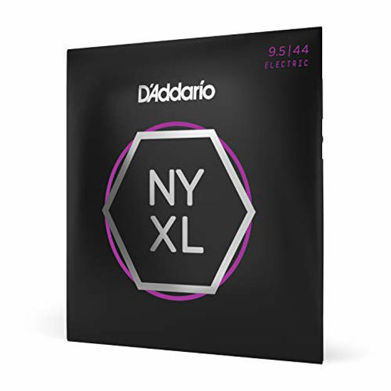 Picture of DAddario NYXL09544 Nickel Plated Electric Guitar Strings,Super Light Plus,095-44 - High Carbon Steel Alloy for Unprecedented Strength - Ideal Combination of Playability and Electric Tone