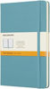 Picture of Moleskine Classic Notebook, Hard Cover, Large (5" x 8.25") Ruled/Lined, Reef Blue, 240 Pages