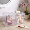 Picture of STORi Audrey Stackable Cosmetic Organizer Drawers 6-3/4" Tall | set of 2 Clear