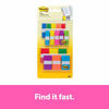 Picture of Post-it Flags Assorted Color Combo Pack, 320 Flags Total, 200 1-Inch Wide Flags and 120 .5-Inch Wide Flags, 4 On-The-Go Dispensers/Pack (683XL1)