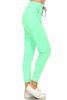 Picture of Leggings Depot JGA128-MINT-M Solid Jogger Track Pants w/Pockets, Medium