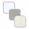 Picture of Burt's Bees Baby - Washcloths, Absorbent Knit Terry, Super Soft 100% Organic Cotton (Honey Bee Cloud, 3-Pack)