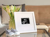 Picture of Baby Coming Soon Sonogram Frame, Babys Ultrasound Photo Frame, Pregnancy Announcement, Gender-Neutral, White