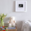 Picture of Baby Coming Soon Sonogram Frame, Babys Ultrasound Photo Frame, Pregnancy Announcement, Gender-Neutral, White