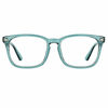 Picture of TIJN Blue Light Blocking Glasses for Women Men Clear Frame Square Nerd Eyeglasses Anti Blue Ray Computer Screen Glasses (SeaGreen)