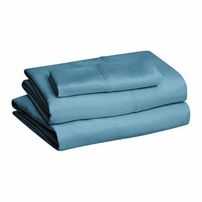 Picture of AmazonBasics Lightweight Super Soft Easy Care Microfiber Sheet Set with 14" Deep Pockets