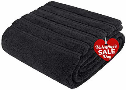American Soft Linen Bath Towel Set, 4-Piece 100% Turkish Cotton Bath Towels, 27 x 54 in. Super Soft Towels for Bathroom, Sage Green