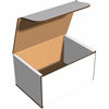 Picture of Here to There Packaging White Cardboard Shipping Box - Pack of 25, 7 x 5 x 4 Inches, White, Corrugated Box