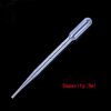 Picture of Rienar White 3ML Disposable Plastic Eye Dropper Set Transfer Graduated Pipettes (20 PCS)