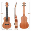 Picture of Tenor Ukulele Ranch 26 inch Wooden Professional ukelele Instrument Kit with 12 Free Online Lessons Small Hawaiian Guitar ukalalee Starter Pack Bundle Ukele Gig bag & Tuner & Strap & Aquila Strings Set