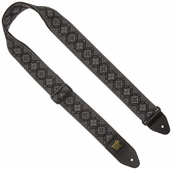 Picture of Ernie Ball Regal Black Jacquard Guitar Strap