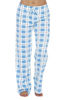 Picture of Just Love Women Pajama Pants / Sleepwear,Blue - Plaid,2X Plus