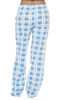 Picture of Just Love Women Pajama Pants / Sleepwear,Blue - Plaid,2X Plus