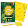 Picture of Gideal 20-Pack Dual-Sided Yellow Sticky Traps for Flying Plant Insect Such as Fungus Gnats, Whiteflies, Aphids, Leafminers,Thrips - (6x8 Inches, Included 20pcs Twist Ties)