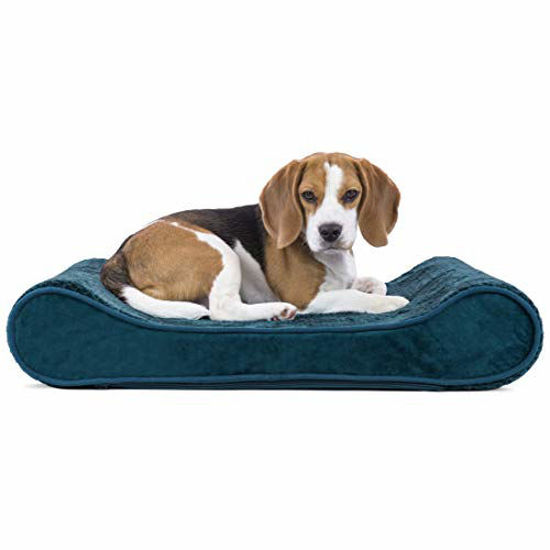 GetUSCart- Furhaven Pet Dog Bed - Orthopedic Minky Plush and