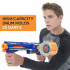 Picture of Nerf Rampage N-Strike Elite Toy Blaster with 25 Dart Drum Slam Fire & 25 Official Elite Foam Darts for Kids, Teens, & Adults (Amazon Exclusive)