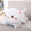 Picture of Cute Kitten Plush Toy Stuffed Animal Pet Kitty Soft Anime Cat Plush Pillow for Kids (White A, 12")