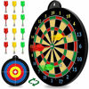 Picture of Magnetic Dart Board - 12pcs Magnetic Darts (Red Green Yellow) - Excellent Indoor Game and Party Games - Magnetic Dart Board Toys Gifts for 5 6 7 8 9 10 11 12 Year Old Boy Kids and Adults