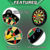 Picture of Magnetic Dart Board - 12pcs Magnetic Darts (Red Green Yellow) - Excellent Indoor Game and Party Games - Magnetic Dart Board Toys Gifts for 5 6 7 8 9 10 11 12 Year Old Boy Kids and Adults