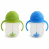 Picture of Munchkin Click Lock Weighted Straw Cup, 7 Ounce, Blue/Green, Pack of 2