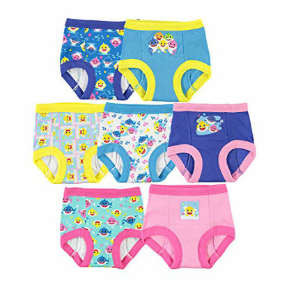 Picture of Baby Shark Baby Potty Training Pant Multipacks, Shark Pink 7pk, 3T