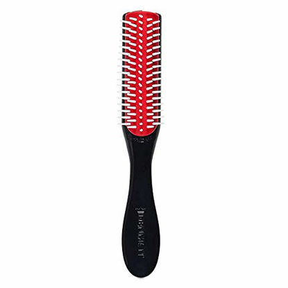 Picture of Denman Classic Styling Brush 5 Row D14 (Cherry Blossom) Hair Brush for Separating, Shaping & Defining Curls - Blow-Drying, Styling & Detangling Brush