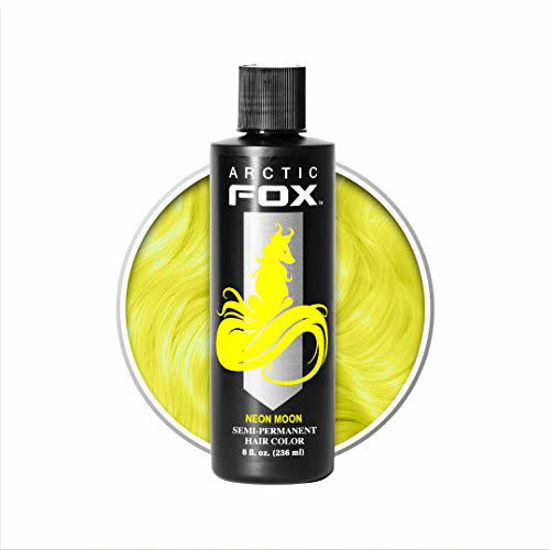 Picture of Arctic Fox Vegan and Cruelty-Free Semi-Permanent Hair Color Dye (8 Fl Oz, NEON MOON)