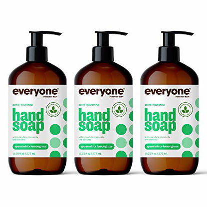 Picture of Everyone Hand Soap: Spearmint and Lemongrass, 12.75 Ounce, 3 Count- Packaging May Vary