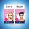 Picture of Bioré Nose+Face, Deep Cleansing Pore Strips, 7 Nose + 7 Chin or Forehead, with Instant Blackhead Removal and Pore Unclogging, 14 Count, Oil-free, Non-Comedogenic Use