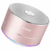 Picture of A2 LENRUE Portable Wireless Bluetooth Speaker with Built-in-Mic,Handsfree Call,AUX Line,TF Card,HD Sound and Bass for iPhone Ipad Android Smartphone and More(Rose Gold)