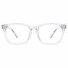 Picture of TIJN Blue Light Blocking Glasses for Women Men Clear Frame Square Nerd Eyeglasses Anti Blue Ray Computer Screen Glasses (Marble)