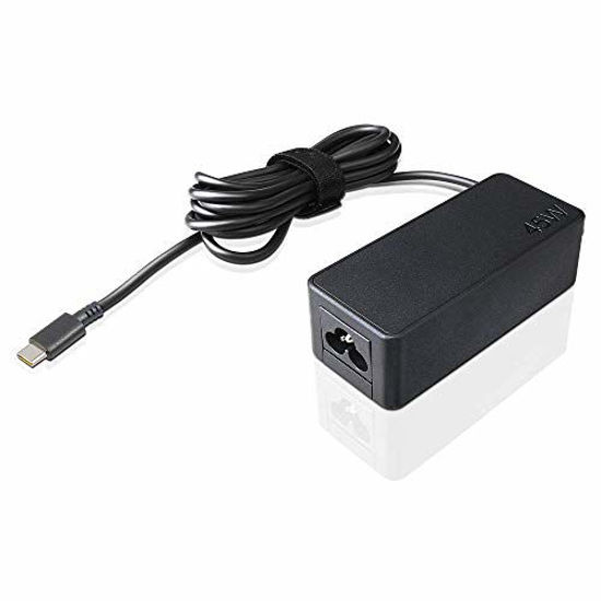 Picture of Lenovo 45W USB-C Power Adapter for Lenovo Yoga C630, Yoga 910-13, Yoga 720-13, Miix 630-12, IdeaPad 720s-13, Chromebook S330 and C330, GX20N20876