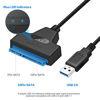 Picture of USB 3.0 to SATA III Adapter Cable with UASP SATA to USB Converter for 2.5" Hard Drives Disk HDD and Solid State Drives SSD