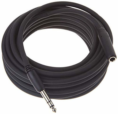 Picture of Pig Hog PHX14-25 1/4" TRSF to 1/4" TRSM Headphone Extension Cable, 25 Feet