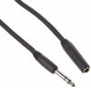 Picture of Pig Hog PHX14-25 1/4" TRSF to 1/4" TRSM Headphone Extension Cable, 25 Feet