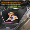 Picture of Dog Back Seat Cover Protector Waterproof Scratchproof Nonslip Hammock for Dogs Backseat Protection Against Dirt and Pet Fur Durable Pets Seat Covers for Cars & SUVs (Pink)