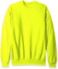 Picture of Hanes Men's EcoSmart Fleece Sweatshirt, Safety Green, Small