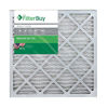 Picture of FilterBuy 20x20x1 MERV 8 Pleated AC Furnace Air Filter, (Pack of 2 Filters), 20x20x1 - Silver