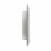 Picture of Lambro Industries, Inc.-8" White Plastic Louver Vent (Price Per Piece). Item #363W, outside dimensions are 10.875" x 10.875".