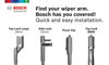 Picture of Bosch ICON 22OE Wiper Blade, Up to 40% Longer Life - 22" (Pack of 1)