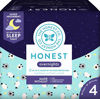 Picture of Honest Overnight Baby Diapers, Club Box, Sleepy Sheep, Size 4 (54 Count)