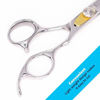 Picture of Equinox Professional Razor Edge Series - Titanium Barber Hair Cutting Scissors/Shears - 6.5" Overall Length with Fine Adjustment Tension Screw