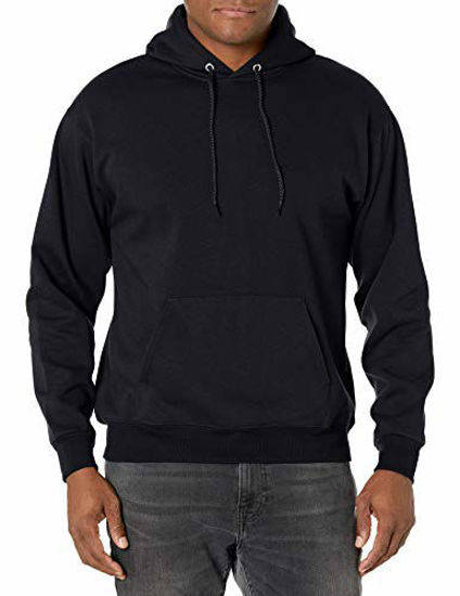 GetUSCart Hanes mens Pullover Ecosmart Fleece Hooded Sweatshirt