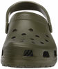 Picture of Crocs unisex adult Classic | Water Shoes Comfortable Slip on Shoes Clog, Army Green, 9 Women 7 Men US