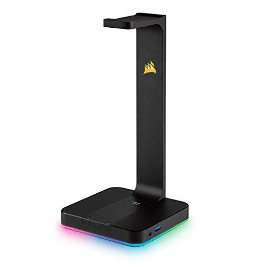 GetUSCart Corsair ST100 RGB Premium Headset Stand with 7.1